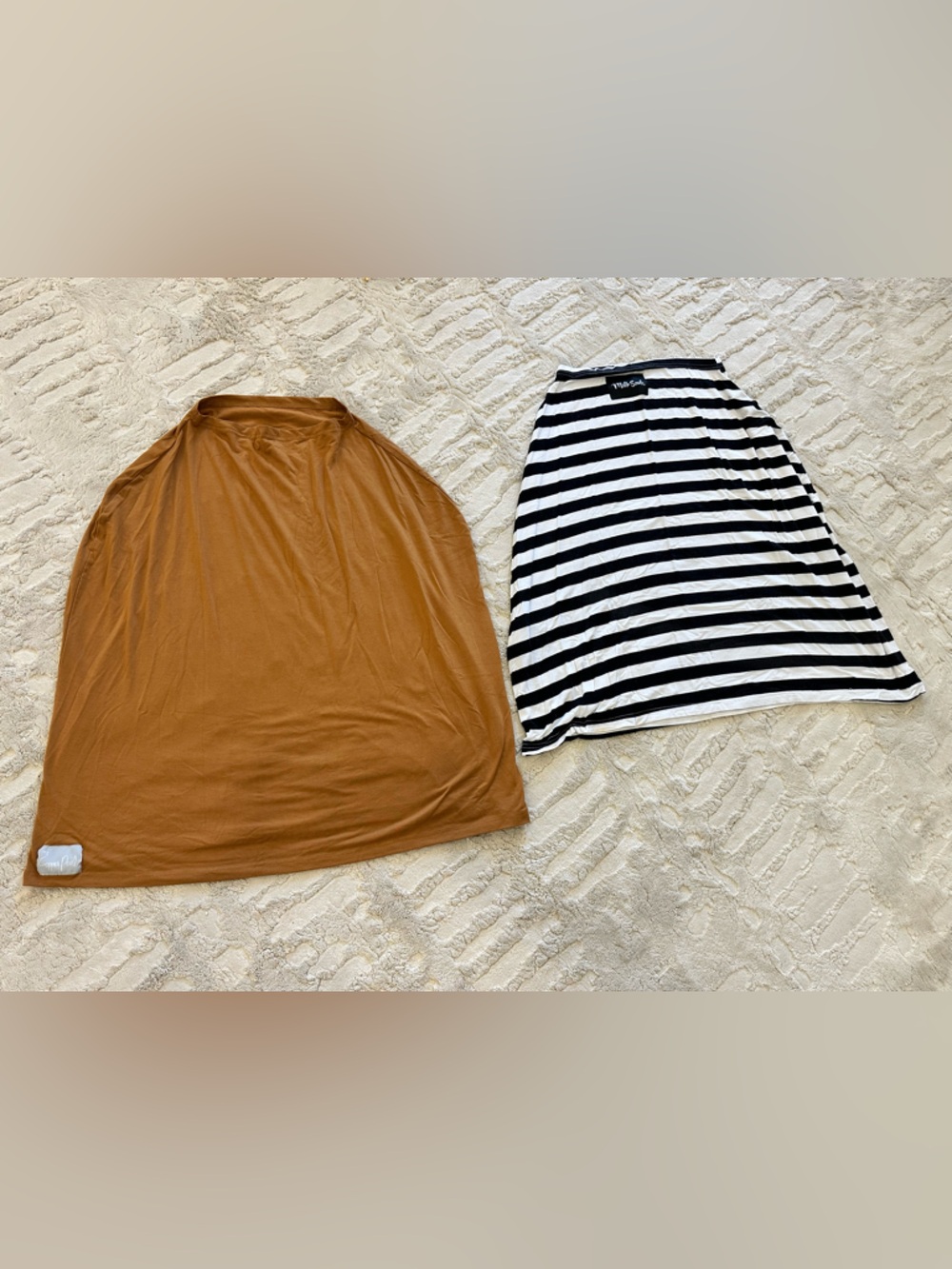Copper Pearl + milk snob breast-feeding covers - 2 covers total